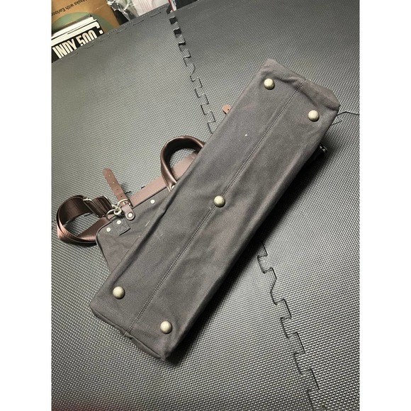 Line of trade canvas weekender bag gray duffel - Picture 5 of 10